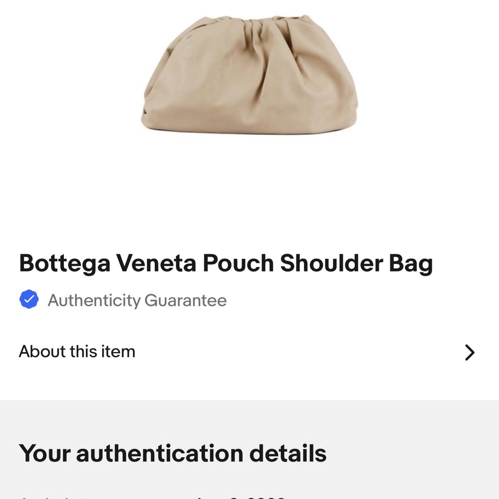 Bottega Veneta Tan Clutch - Picture 2 of 5
